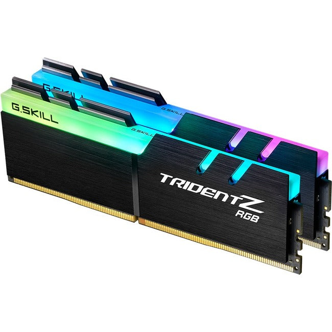 G.SKILL Trident Z RGB RAM Module for Desktop PC, Motherboard - 16 GB (2 x 8GB) - DDR4-4000/PC4-32000 DDR4 SDRAM - 4000 MHz - CL18 - 1.35 V G.SKILL Trident Z RGB RAM Module for Desktop PC, Motherboard - 16 GB (2 x 8GB) - DDR4-4000/PC4-32000 DDR4 SDRAM - 4000 MHz - CL18 - 1.35 V
